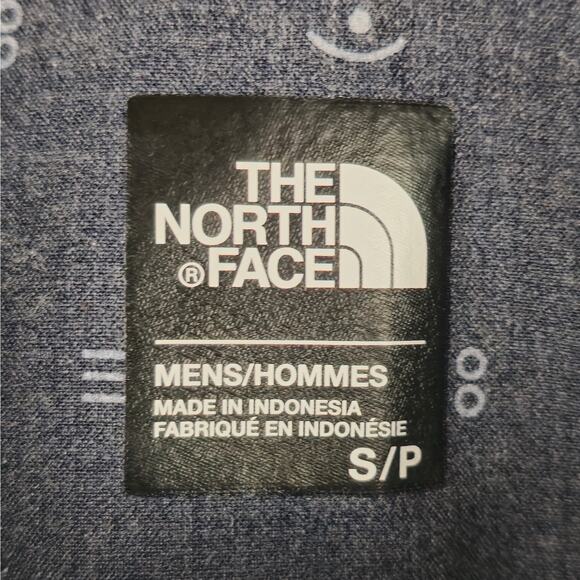 The North Face Shirt Mens Size Small Charcoal Gray Short Sleeve Button Down - Picture 11 of 16